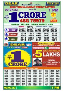 Nagaland state lottery